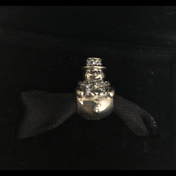 Authentic Pandora 2016 Christmas Snowman - Picture 2 of 2